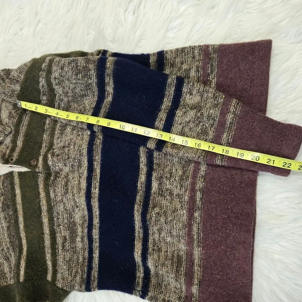RALPH LAUREN CHAPS Vintage 90s Henley Lambswool | Wool Knit Sweater XL